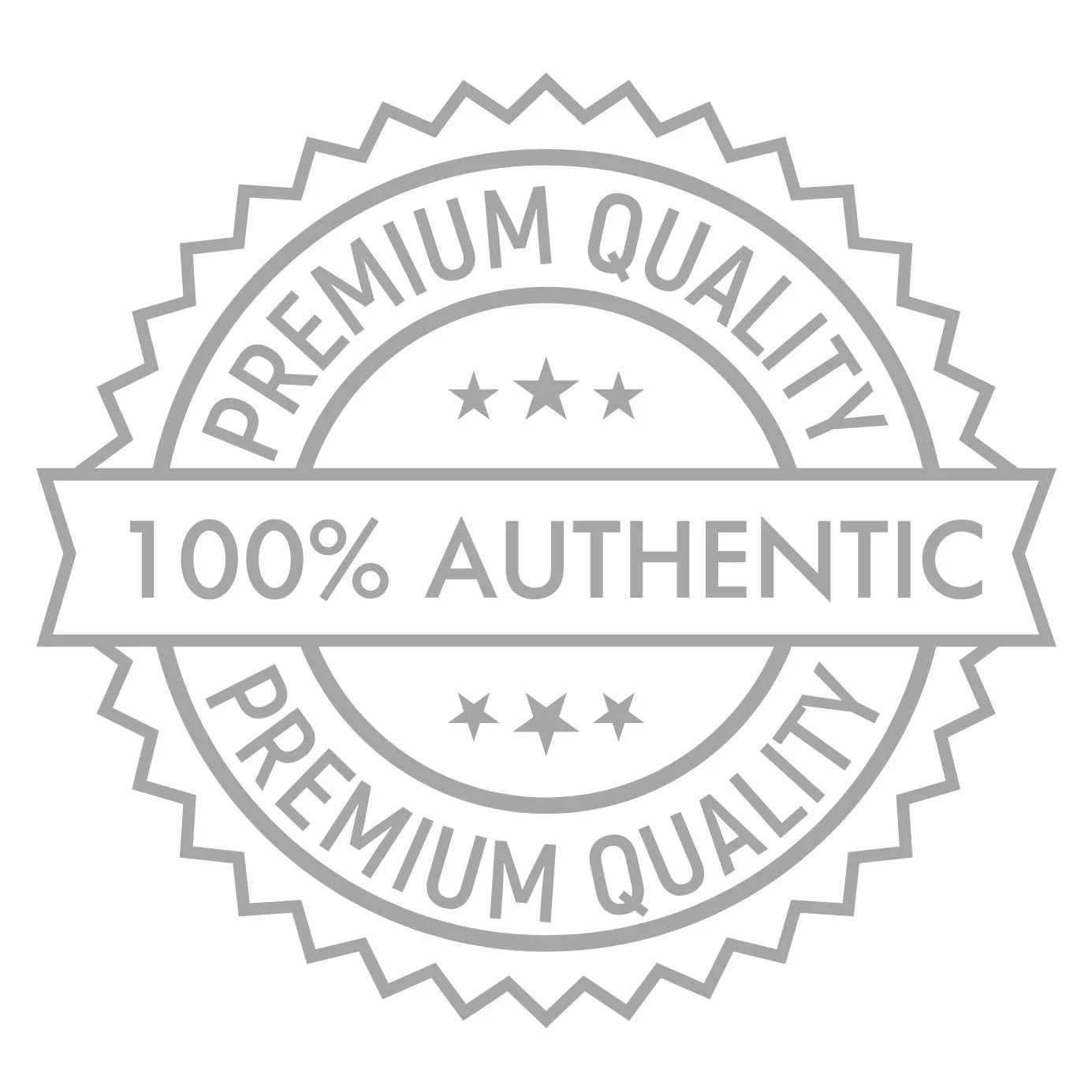 OSHA Compliant LOTO 100% authentic premium quality badge, gray seal by BOZZYS Factory