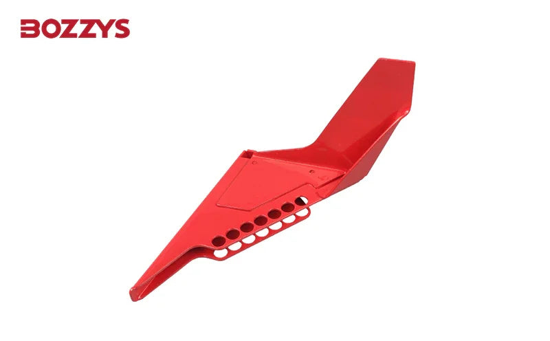 OSHA Compliant LOTO steel red valve lockout device by BOZZYS Factory