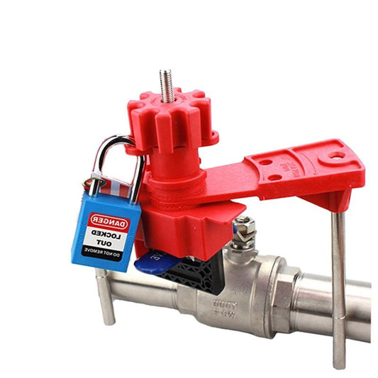 Universal Ball Valve Lockout 3/4/5-Way Double Arm – 30-Pack