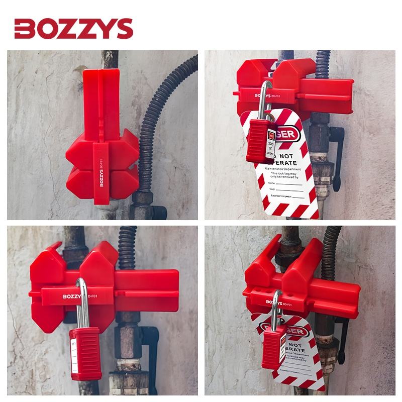 4-Legged Ball Valve Lockout Rod Safety – 2-Pack Adjustable
