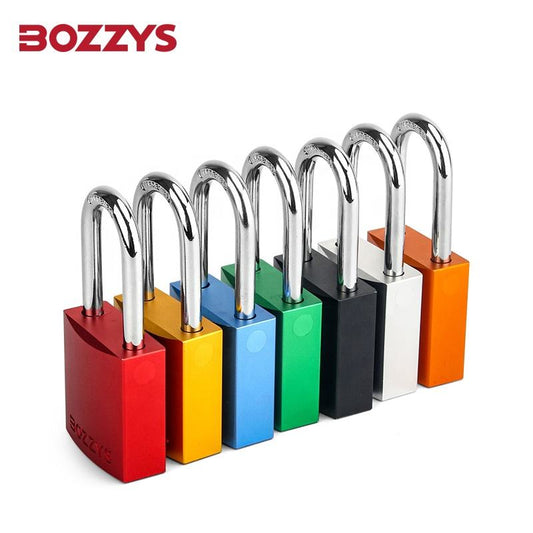 Aluminum Safety Padlock 38mm 3-Pack – Steel Shackle Waterproof